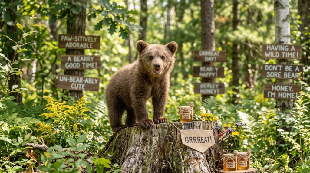 Short Bear Puns