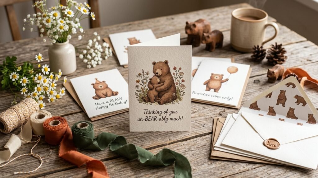 Bear Puns for Cards