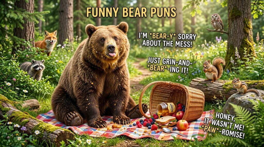 Funny Bear Puns