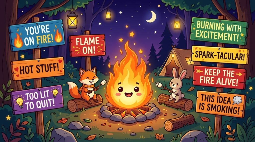Funny Fire Puns