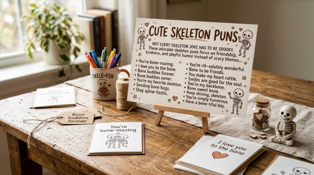 Cute Skeleton Puns