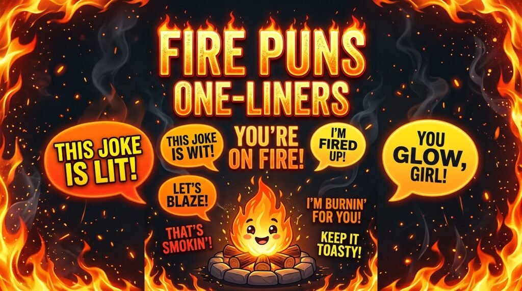 Fire Puns One-Liners