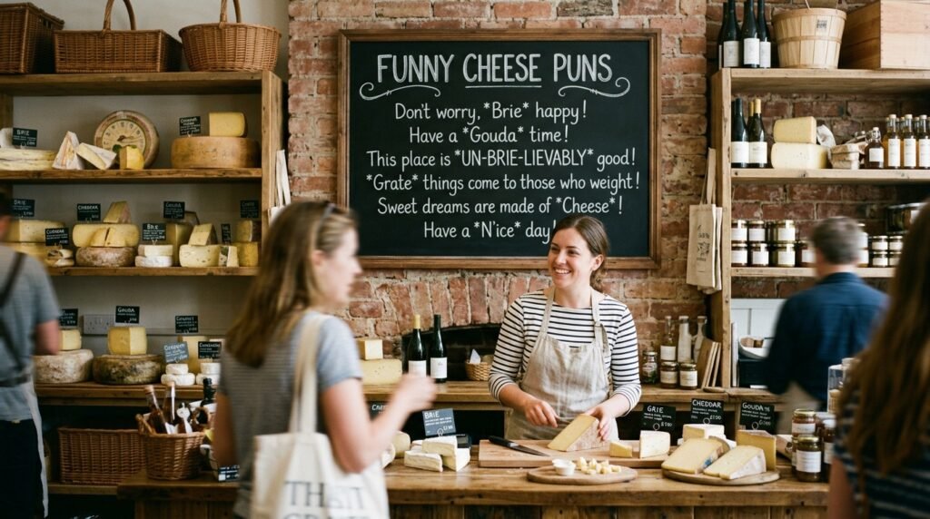 Funny Cheese Puns