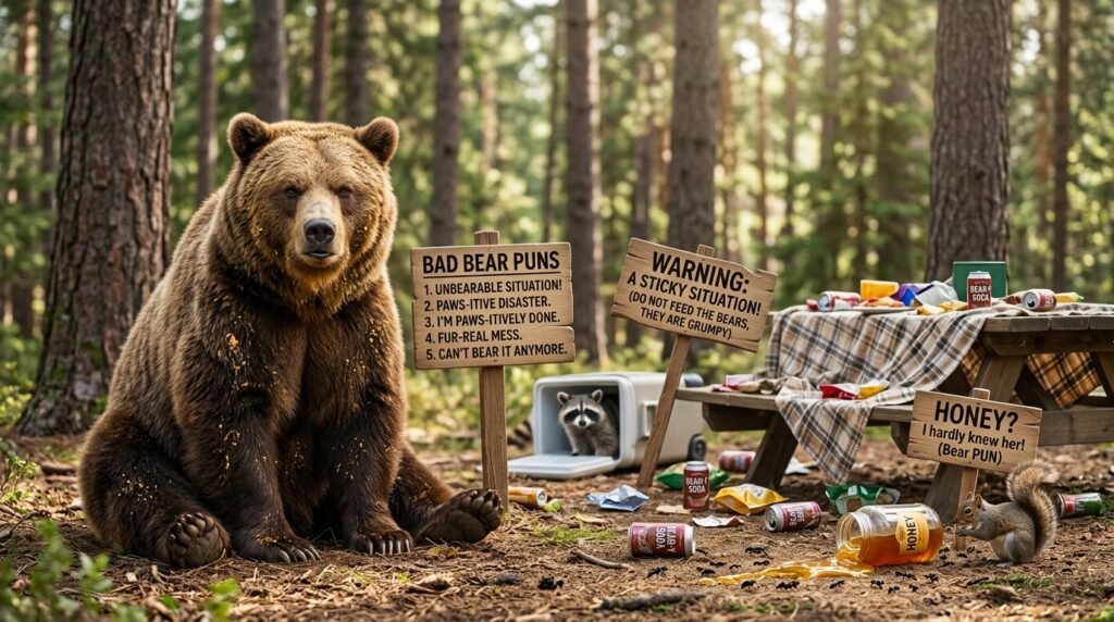 Bad Bear Puns