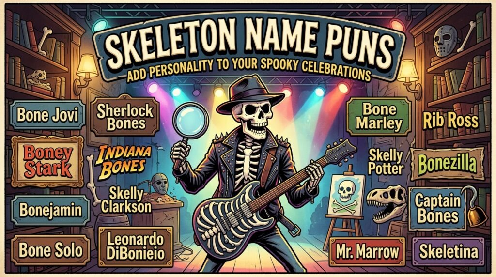Skeleton Name Puns