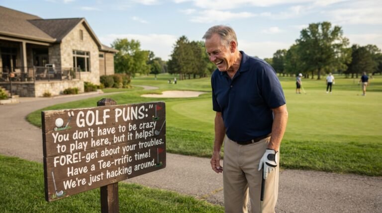 golf puns
