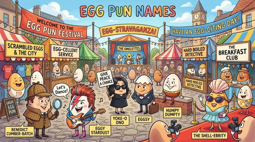 Egg Pun Names