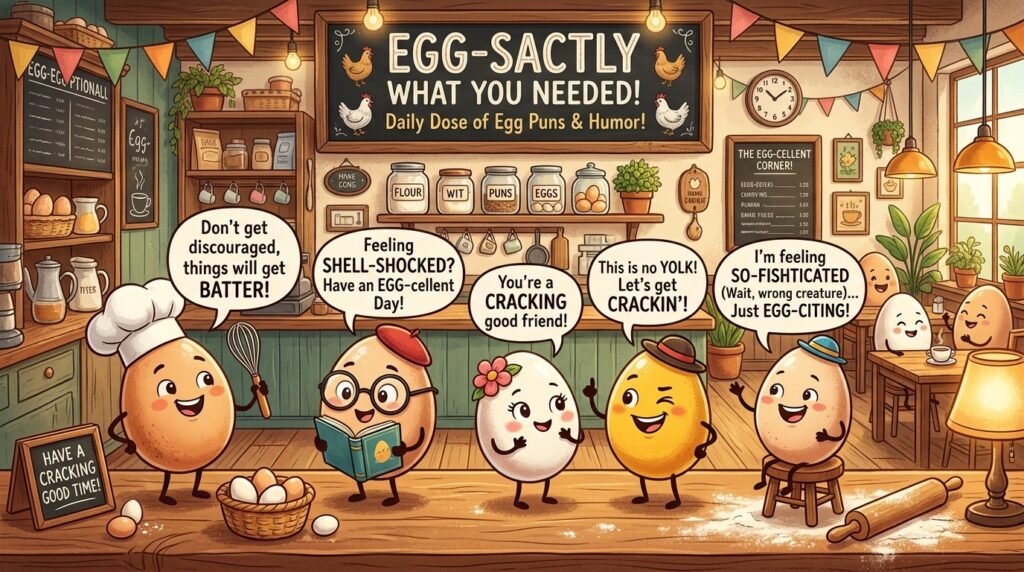 Egg Puns One-Liners