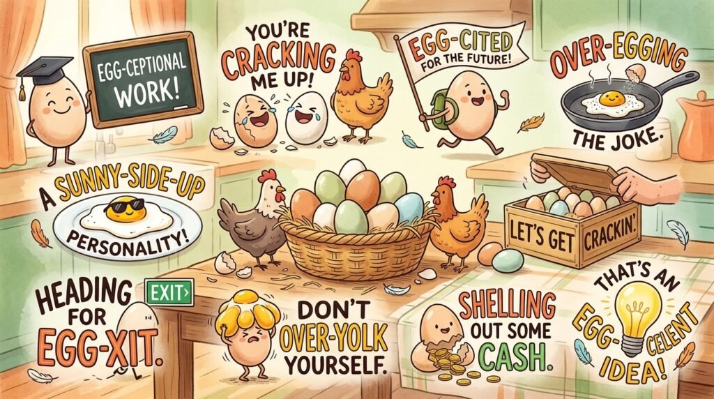 Puns for Eggs