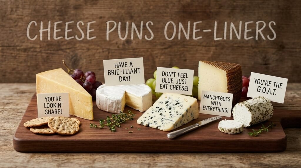 Cheese Puns One-Liners