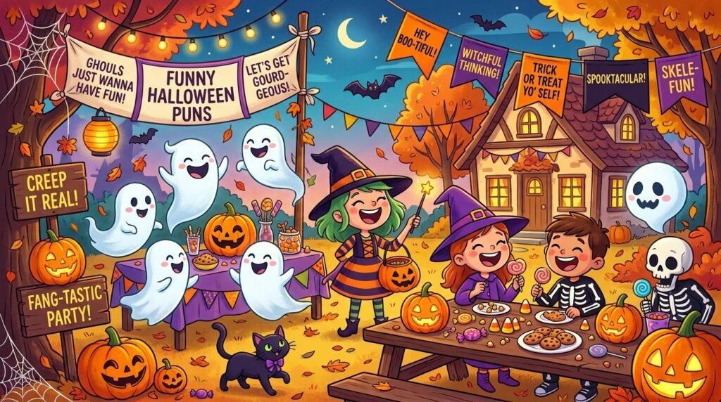 Funny Halloween Puns
