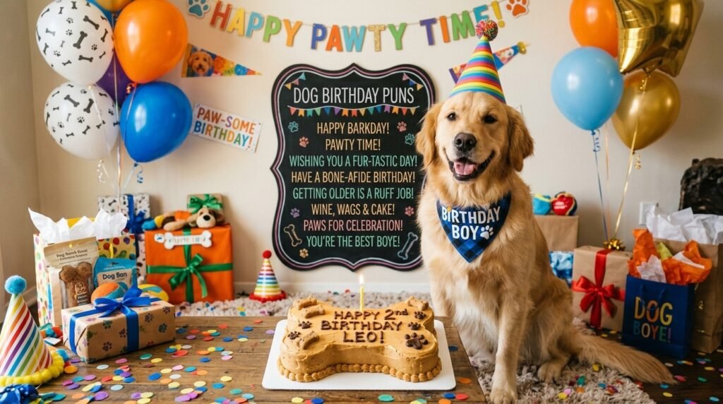 Dog Birthday Puns