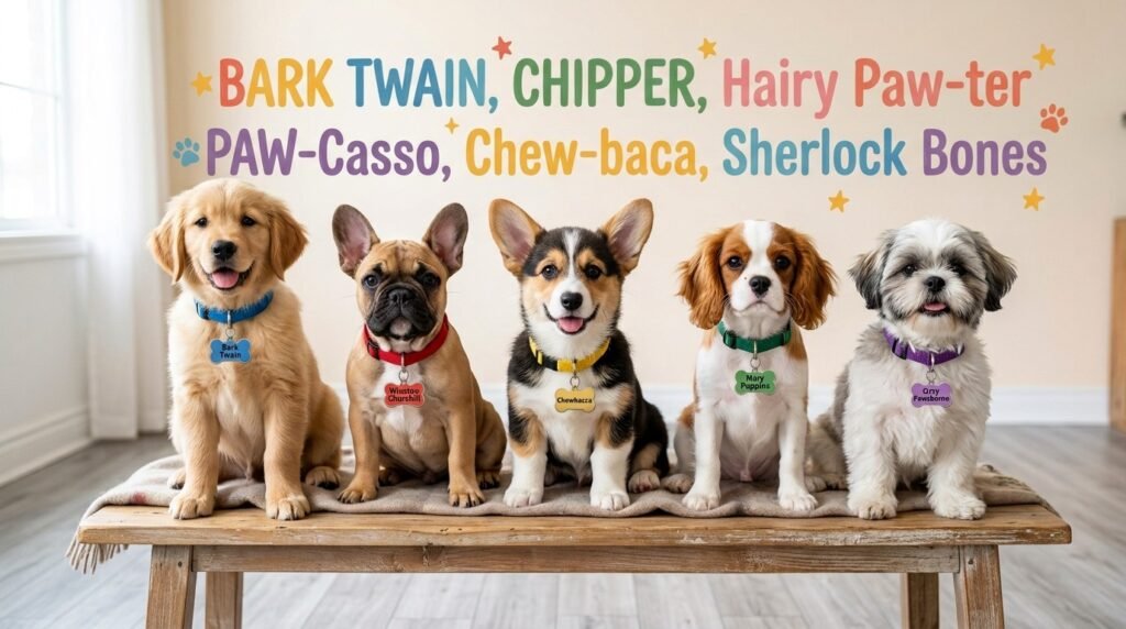Dog Name Puns