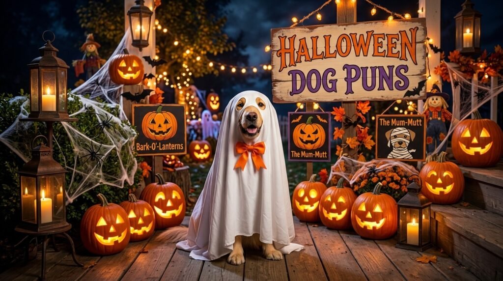 Halloween Dog Puns