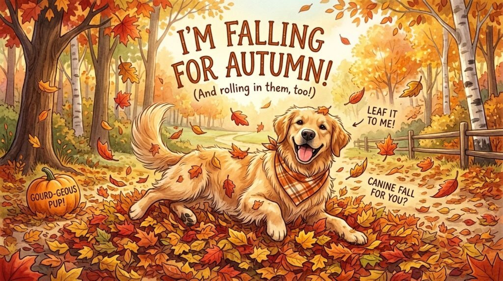 Fall Dog Puns