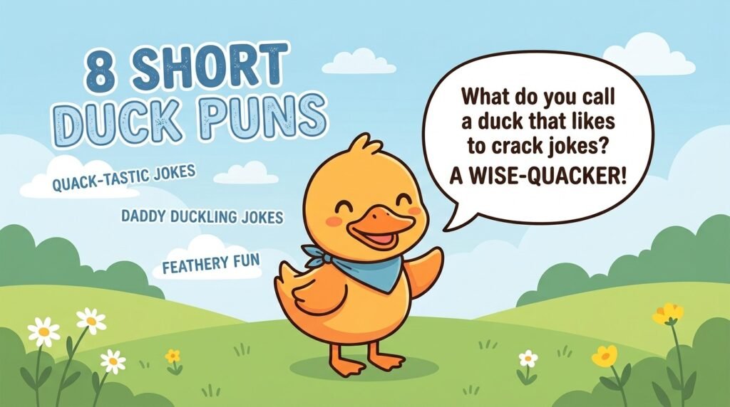 Short Duck Puns