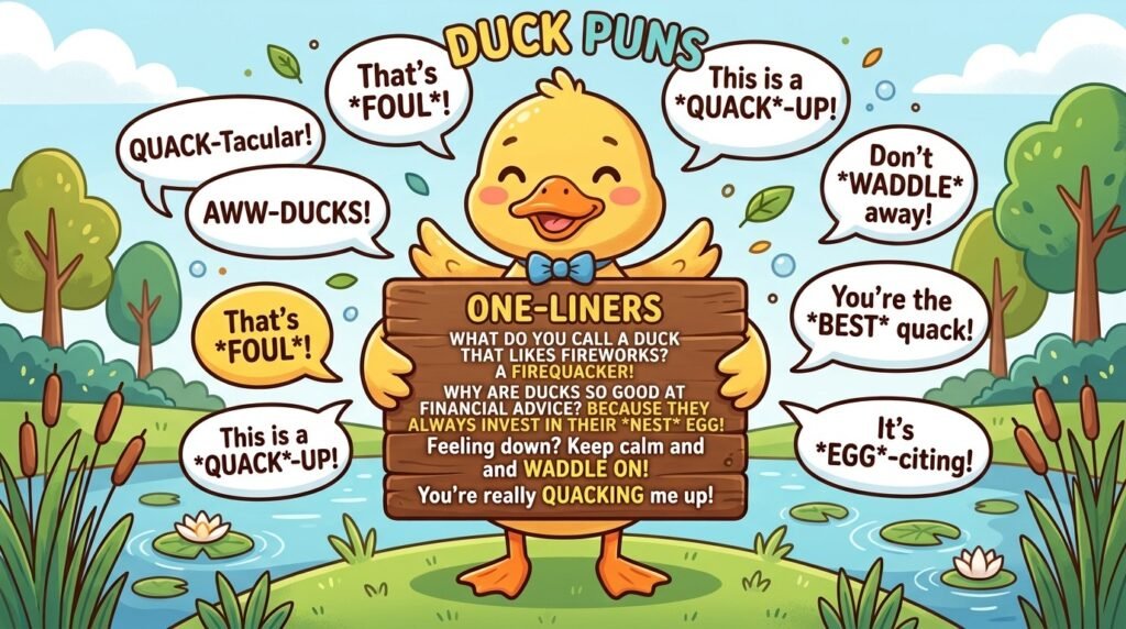 Duck Puns One Liners