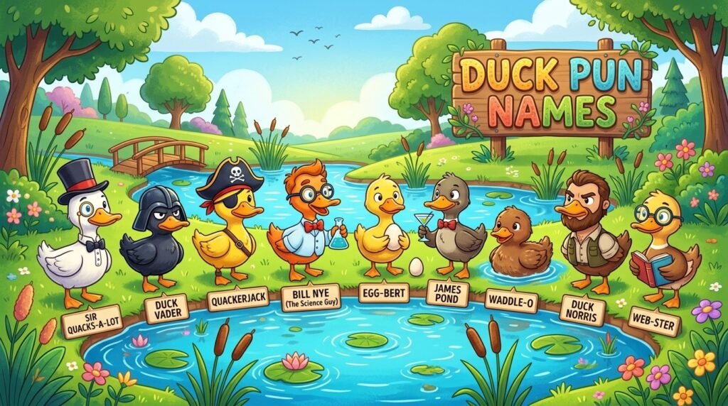 Duck Pun Names