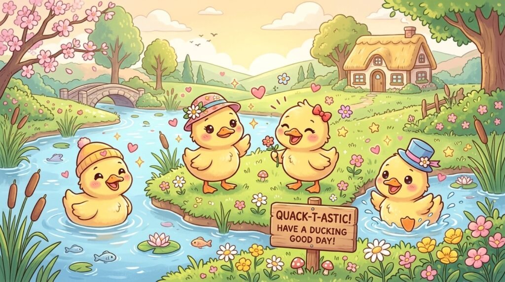 Cute Duck Puns