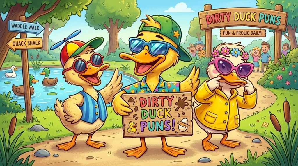 Dirty Duck Puns
