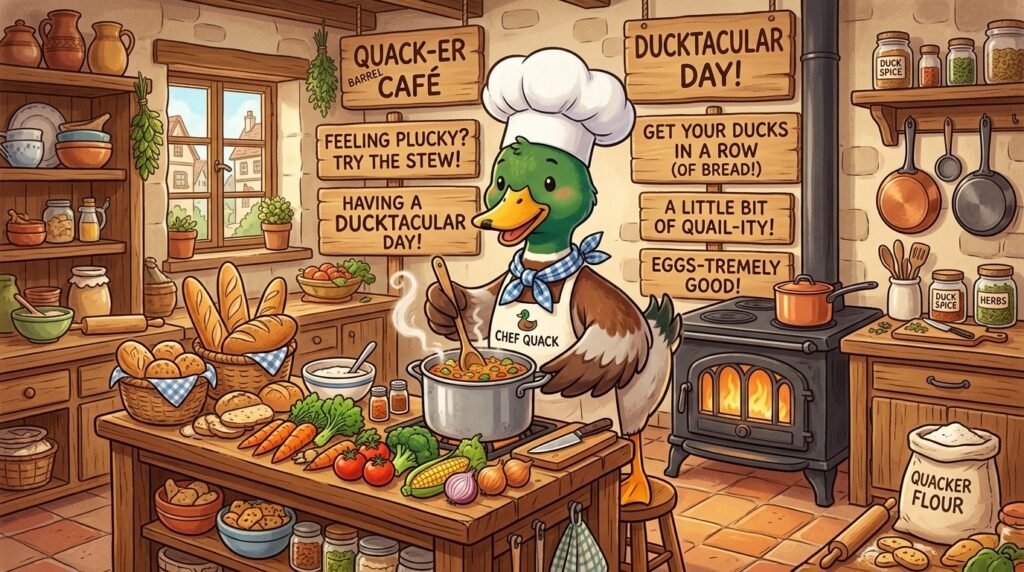 Duck Food Puns