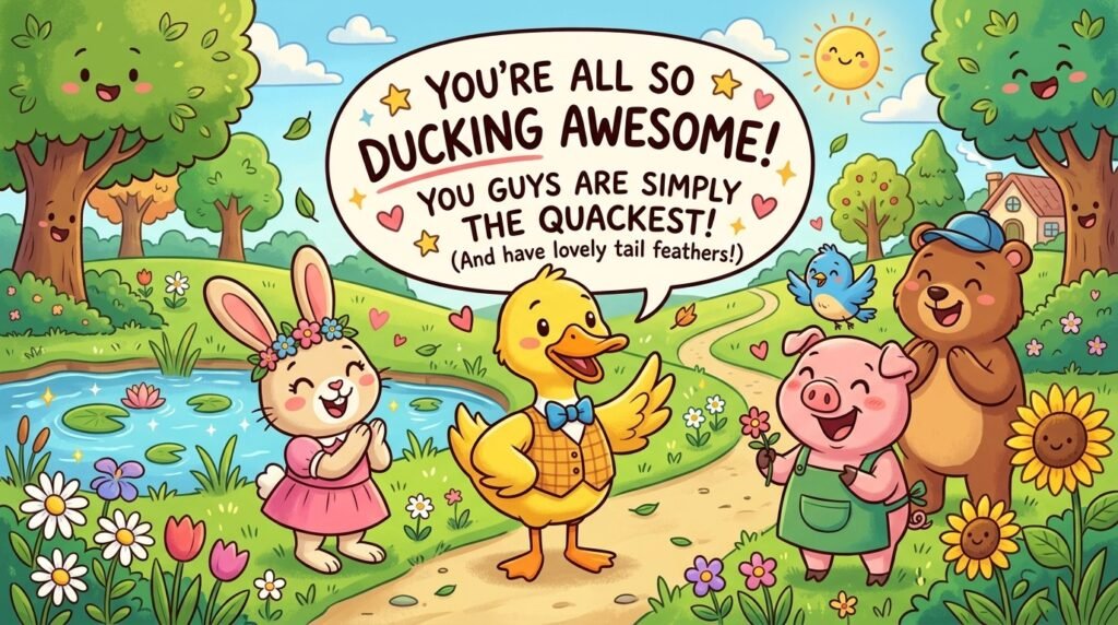 Duck Pun Compliments