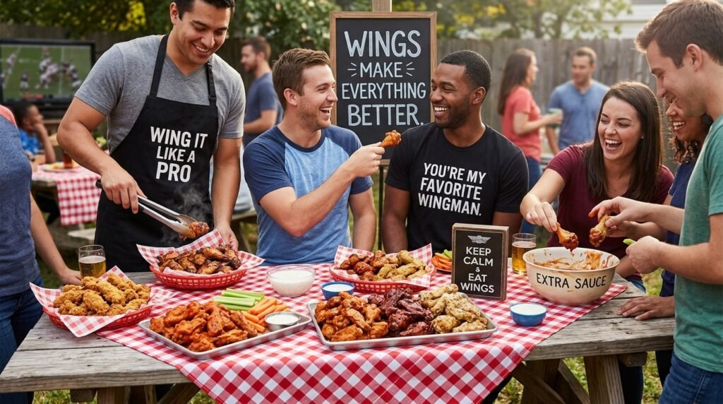 Chicken Wing Puns