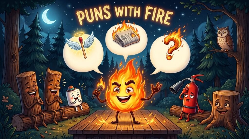 Puns With Fire