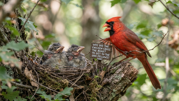 Bird Dad Jokes