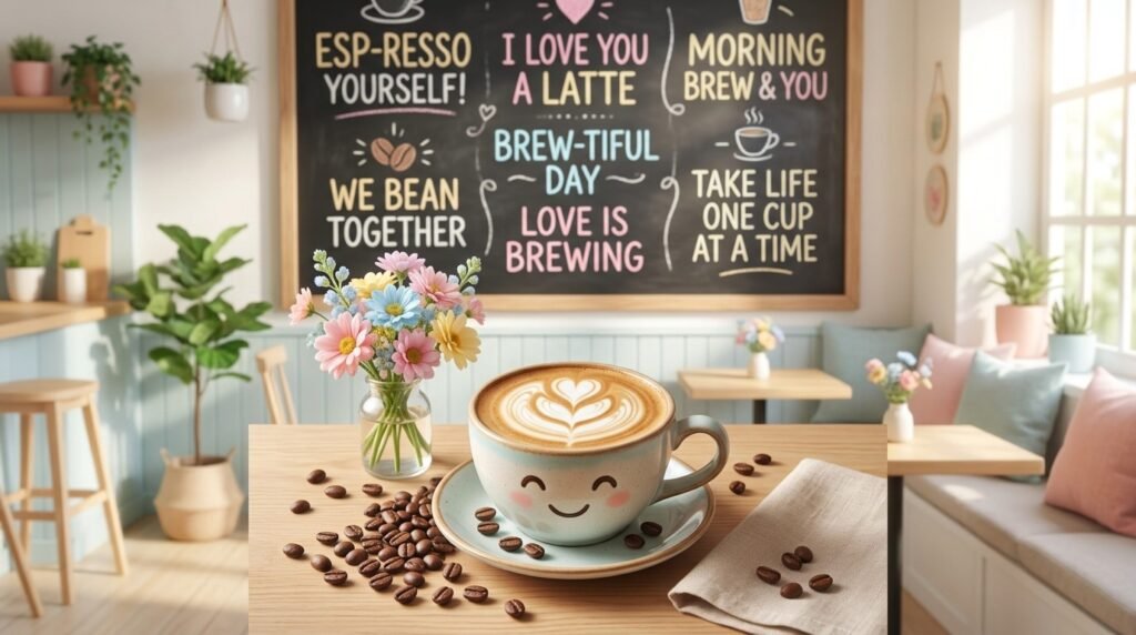 Cute Coffee Puns