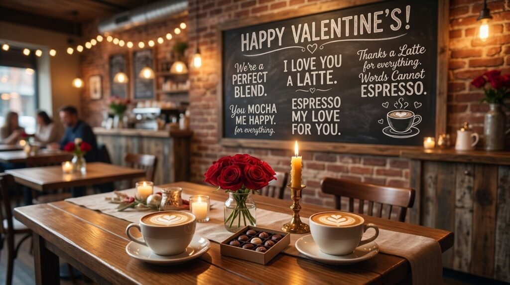 Coffee Valentine's Puns