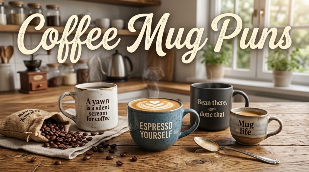 Coffee Mug Puns