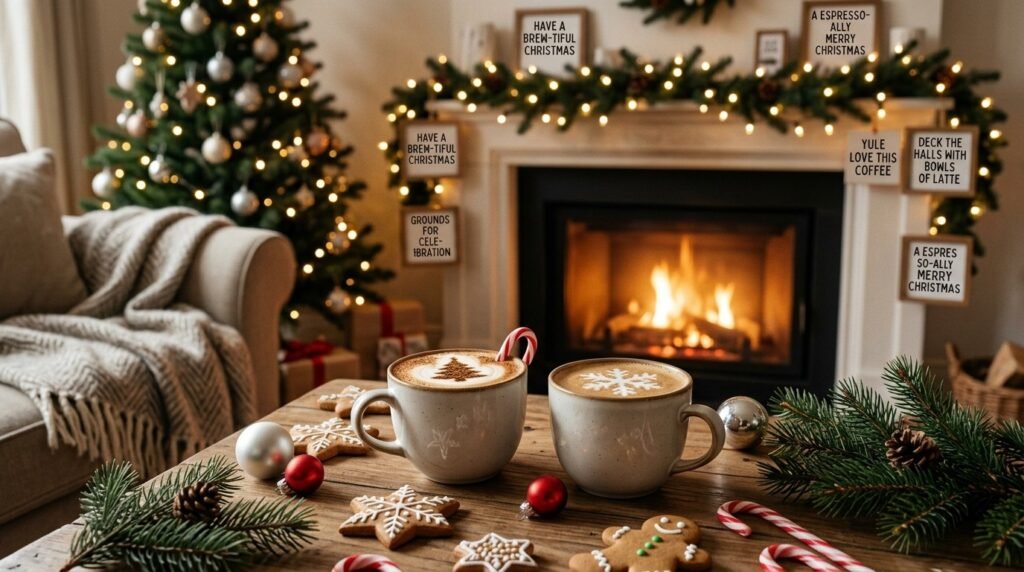 Christmas Coffee Puns