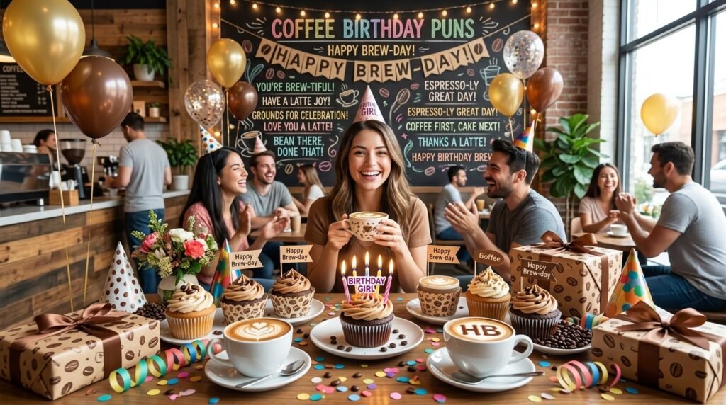 Coffee Birthday Puns