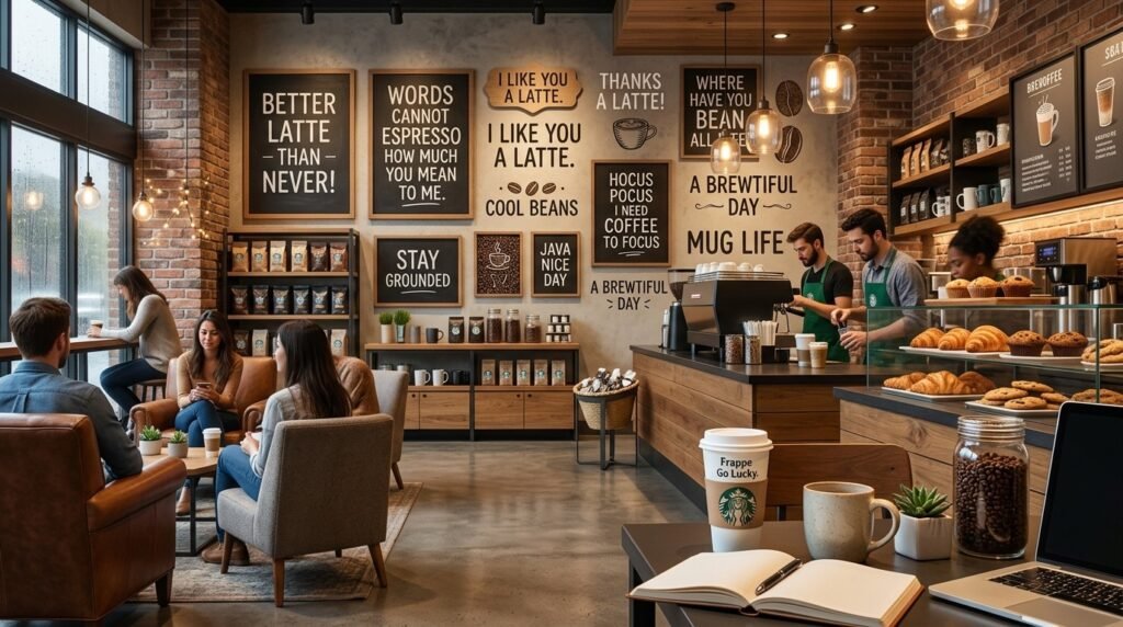 Starbucks Coffee Puns