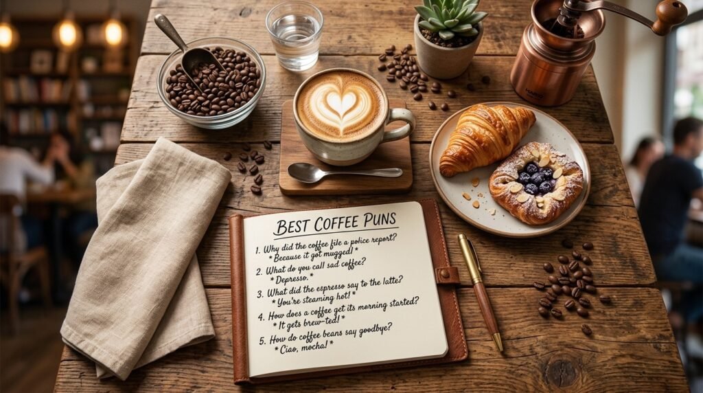 Best Coffee Puns
