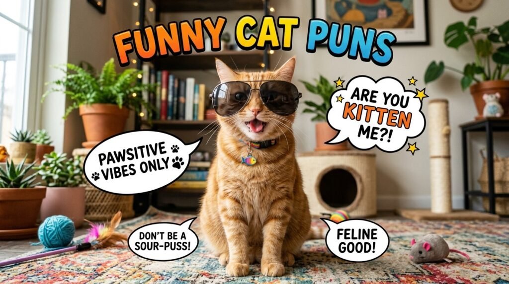 Funny Cat Puns