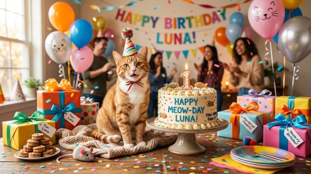 Cat Birthday Puns