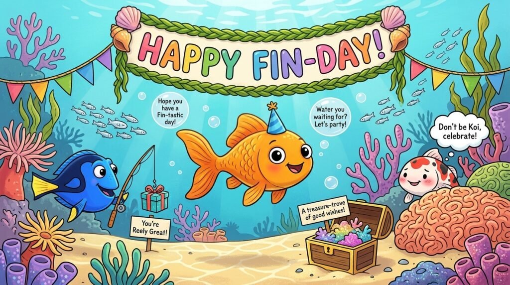 Fish Birthday Puns