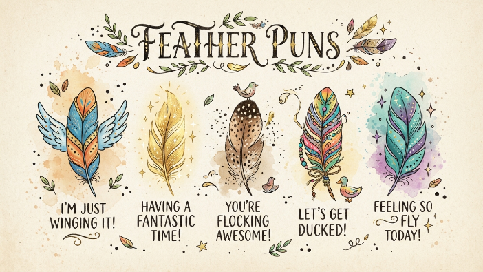 Feather Puns