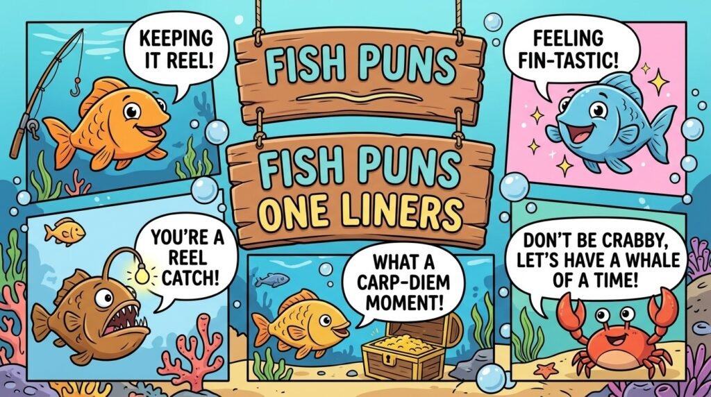 Fish Puns One Liners