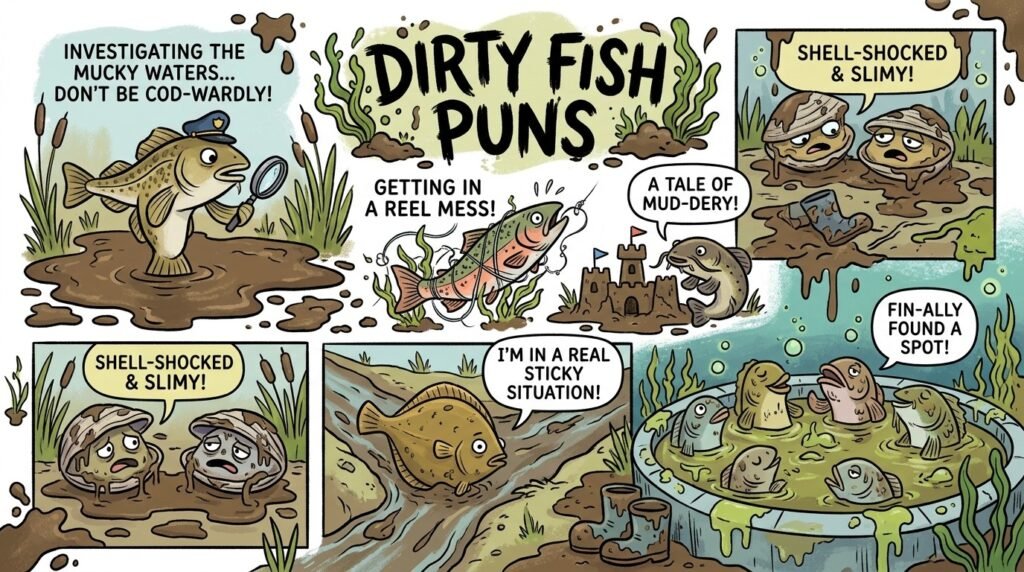 Dirty Fish Puns