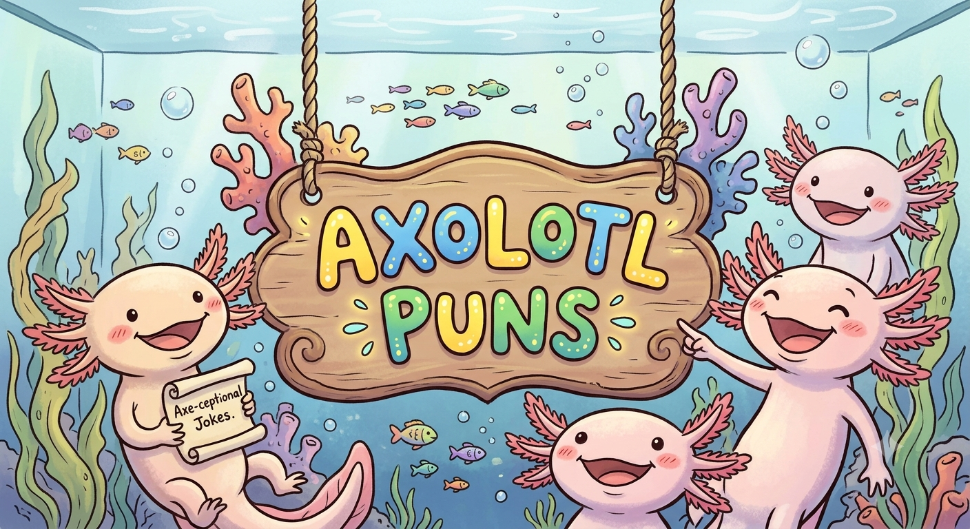 Axolotl Puns