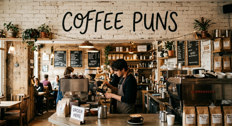 coffee puns