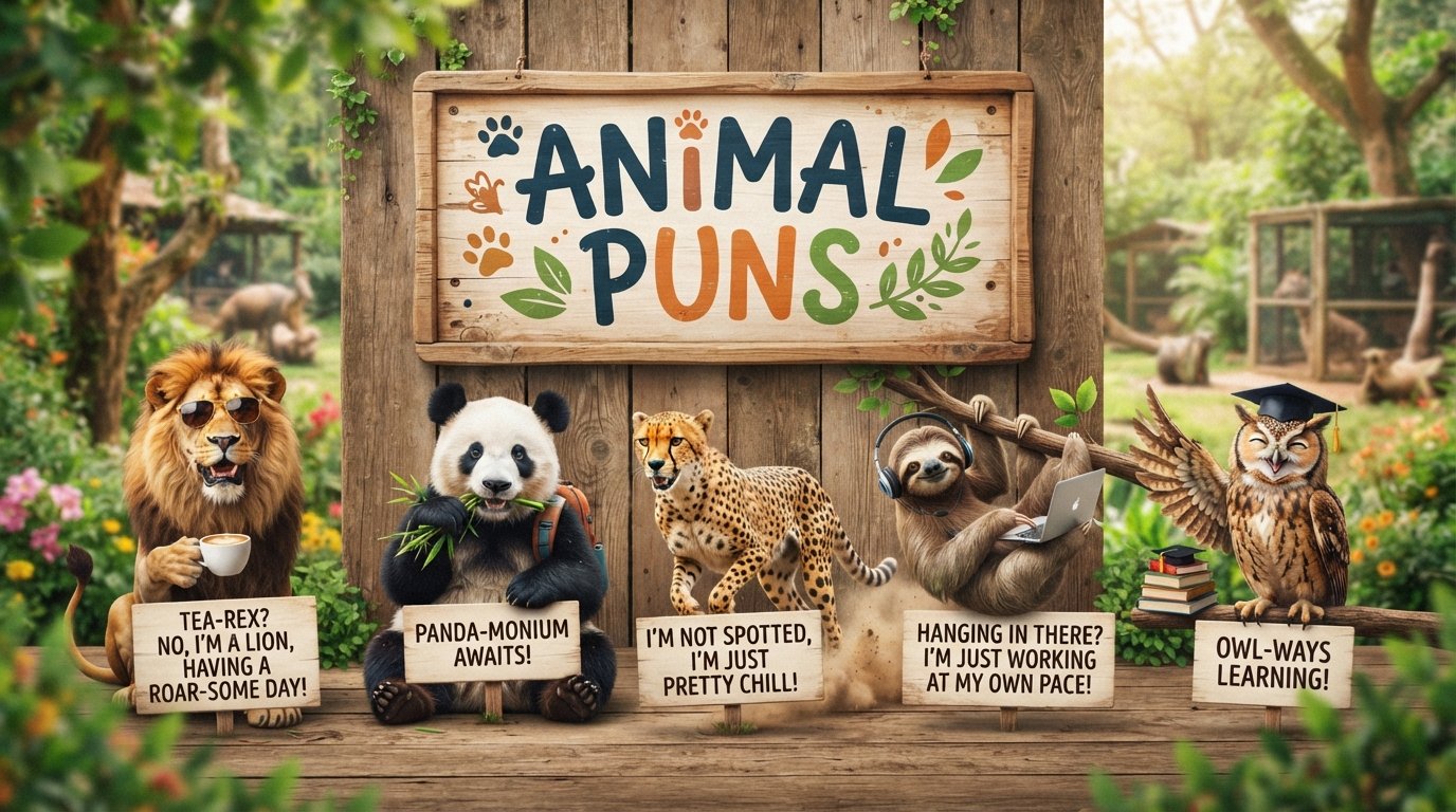 animal puns