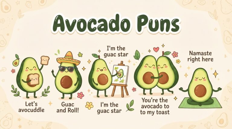 Avocado Puns
