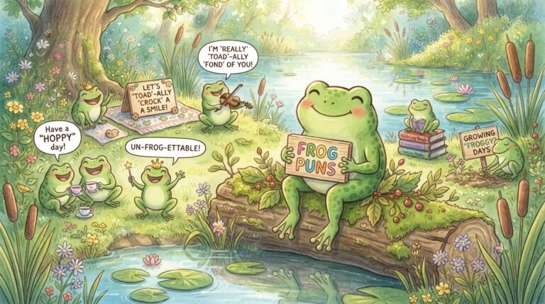 frog puns
