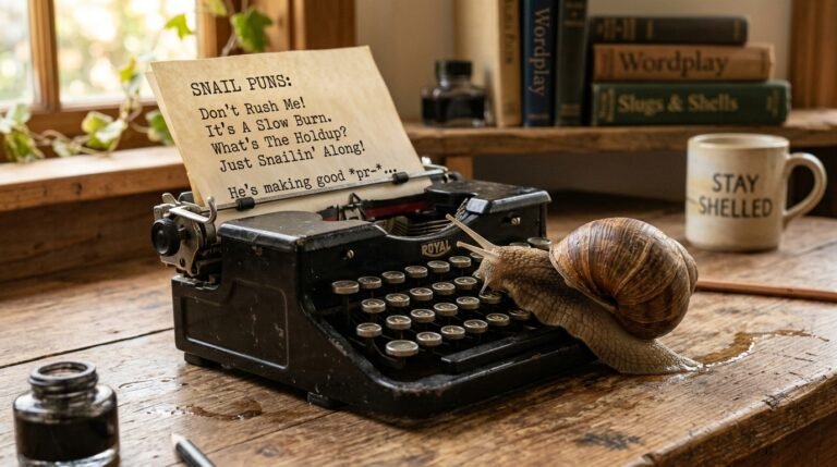 Snail Puns