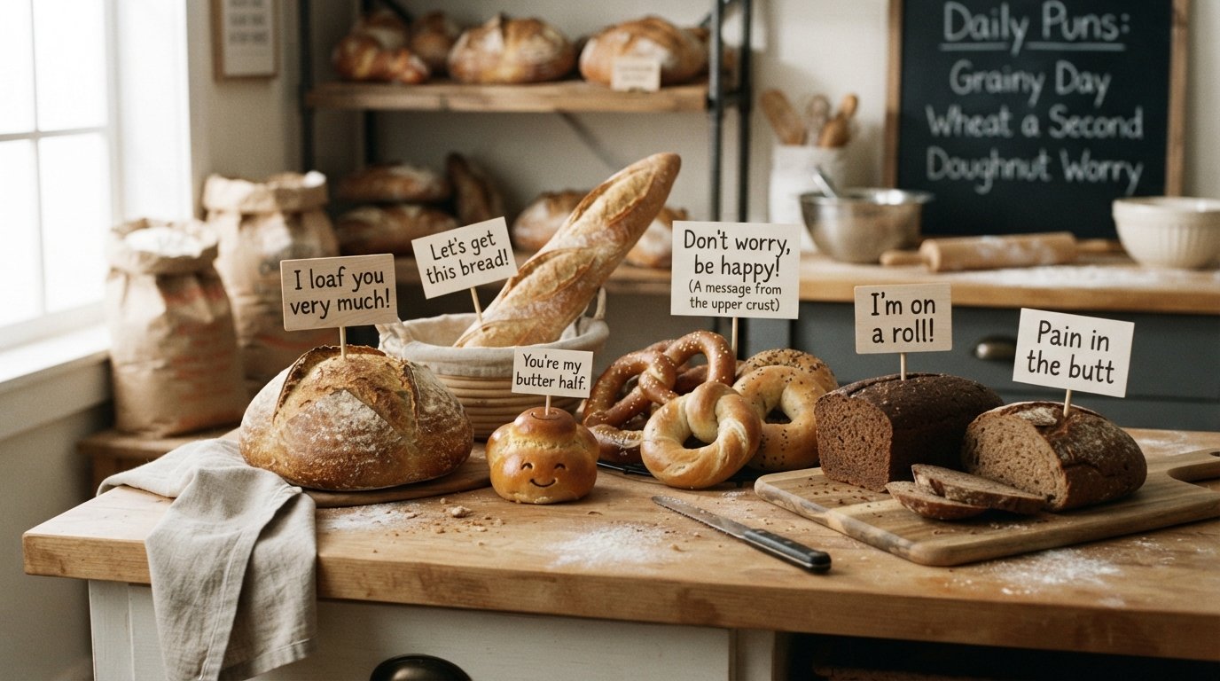 bread puns