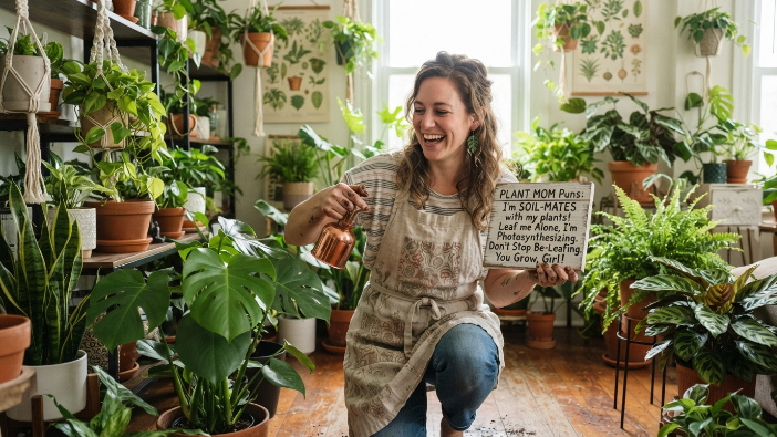Plant Mom Puns